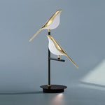 LED Bird Desk Lamp for Bedroom Living Room