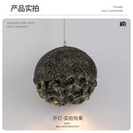 Minimalist Resin Pendant Light - Modern Nordic Design Chandelier for Restaurants and Bars