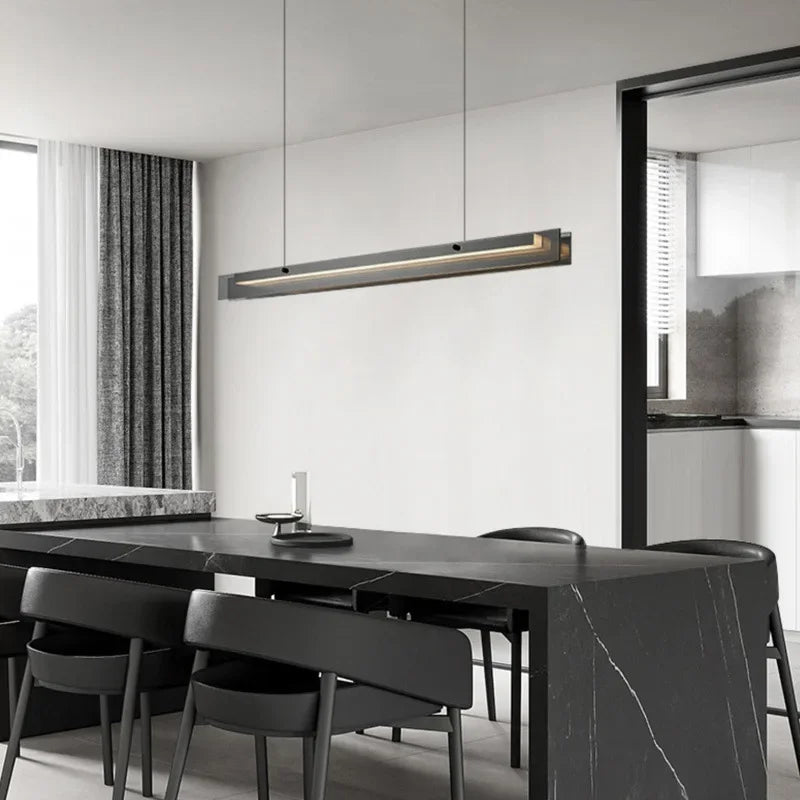 LED Chandelier: Modern Minimalist Style for Home, Office, Bar & More