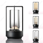 Retro Nordic LED Table Lamp Touch Bedside Decoration Light