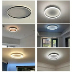 Circular LED Ceiling Lights for Home Decor and Indoor Lighting