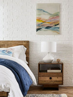 Minimalist Wabi-sabi Resin Table Lamp LED E27 for Living Room Bedside Bedroom