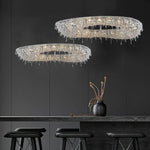 Crystal Chandelier Luminaire Indoor Lighting Fixture Luxury Design