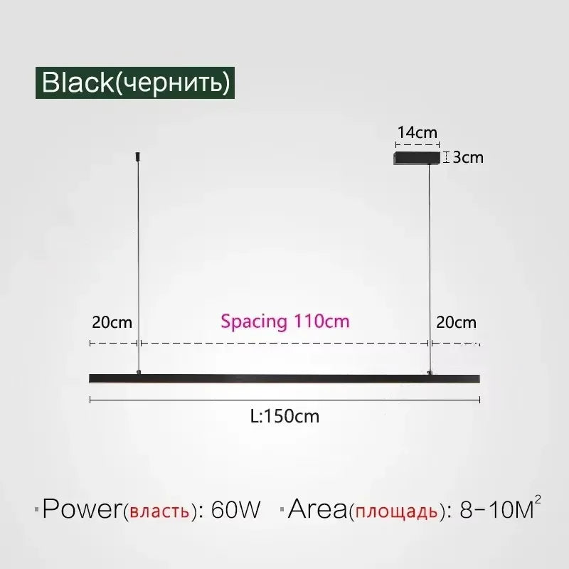 Nordic LED Pendant Lights for Kitchen Island Dining Chandelier - Minimalist Home Luminaires