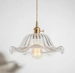 Glass Pendant Lights for Bedroom Dinning Living Room