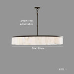 Round Marble Chandelier Ceiling Light Fixture for Kitchen Dining Room