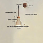 LED Travertine Stone Wall Lamp - Modern Nordic Stair Light