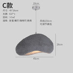 Minimalist Resin Pendant Light: Modern Nordic Chandelier for Restaurant and Bar Counter