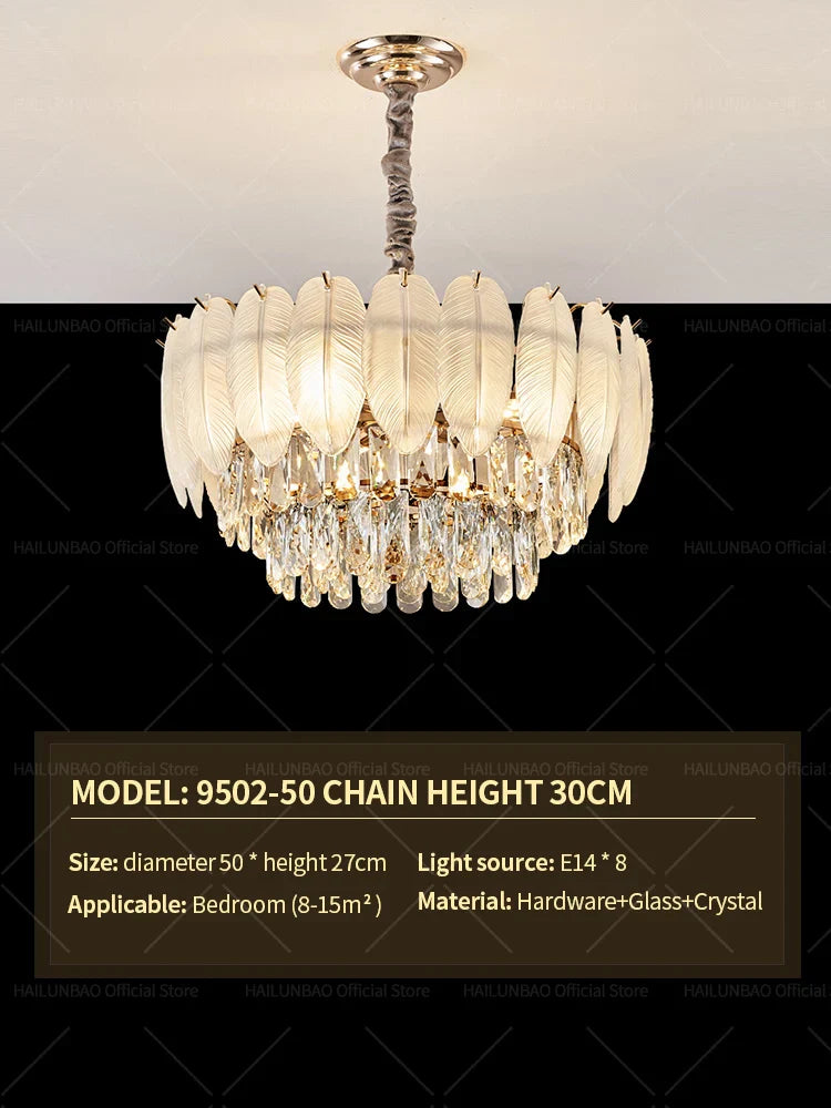 Luxury Crystal Chandelier: Modern Elegance for Living Room, Hall, Restaurant Lighting
