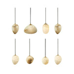 Geometry Marble LED Chandelier for Living Room Kitchen Island