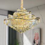 Crystal Chandelier LED Lighting for Luxury Living Room, Bedroom, Dining Room