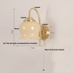 Afralia™ Copper LED Wall Light Fixture for Bedroom, Bathroom, and Stairway