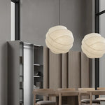 Wabi Sabi Silk Pendant Lamp | Japanese Chandelier for Home & Shop Decor