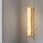Postmodern Luxury Glass & Copper Wall Sconces