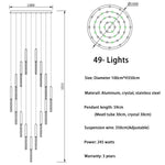 Modern LED Foyer Chandelier