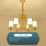 Zen Copper Chandelier for Living Room, Dining Room, Hotel, Restaurant