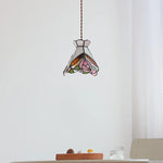 Tiffany Style Glass LED Pendant Lights for Dining Kitchen Restaurant Hallway