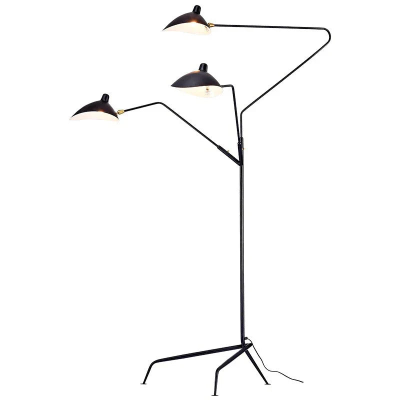 Modern Tripod Floor Lamp for Bedroom and Living Room