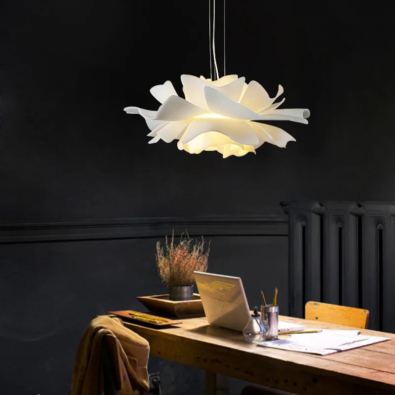 Scandinavia Flower Acrylic Pendant Chandelier for Kitchen Living Room
