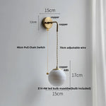 Moon ABS LED Wall Light Fixture Bedroom Restaurant Aisle Adjustable Sconce Lamparas