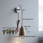 Walnut Ash LED Wall Sconce Adjustable Japanese Style Stair Light Fixtures