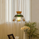 Tiffany Style Glass LED Pendant Light for Home Decor & Cafe Bar