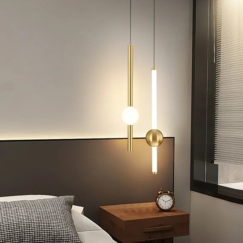 Nordic Simple LED Pendant Lamp | Living Room Bedroom Kitchen Restaurant Decor