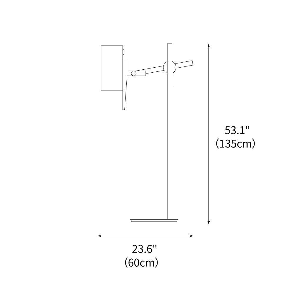 Scantling Floor Lamp 23.6"
