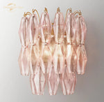 Modern Glass Wall Sconce LED Light Indoor Decor Fixture