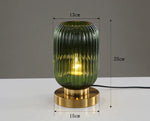 Nordic Glass Table Lamp - Study Bedroom Bedside Modern Living Room Decor