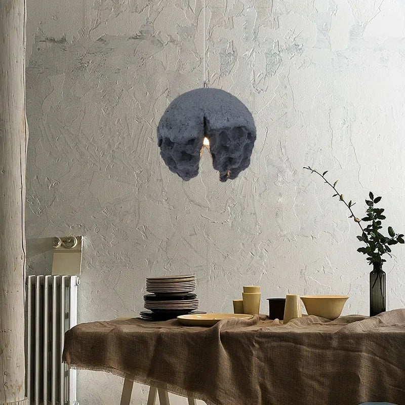 Minimalist Resin Pendant Light - Modern Nordic Design Chandelier for Restaurants and Bars