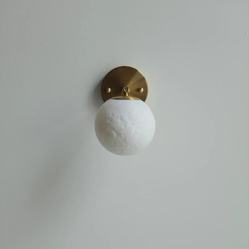 Moon Wall Sconce Up Down Rotate LED Light, Modern Nordic Bedside Lamp