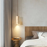 Travertine LED Pendant Lamp for Bar Bedroom Living Room Décor