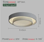 Nordic Round Ceiling Lamp for Living Room, Bedroom, Dining Room Decor