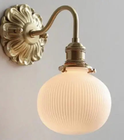 Ceramic Wall Lamp with Knob Switch - Home Lighting
