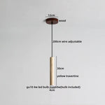 Travertine LED Pendant Lamp for Bar Bedroom Living Room Décor