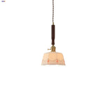 Ceramic LED Pendant Light with Adjustable Wire, Modern Nordic Design