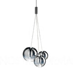 Bubble Glass Chandeliers Pendant Lights for Kitchen Island and Dining Room