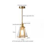 White Ceramic LED Pendant Lamps with Vintage Brass Finish
