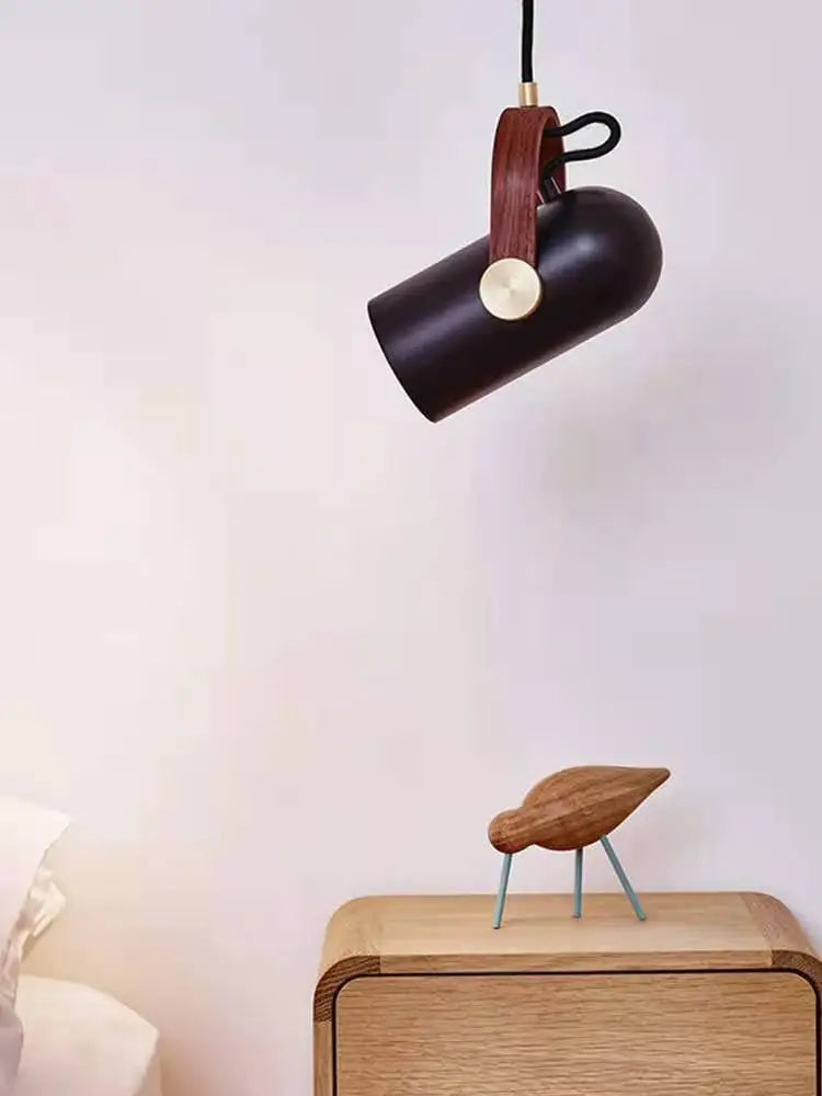 Rotatable Pendant Lamp Adjustable Spotlight for Bedroom and Dining Room