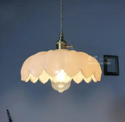 Glass Pendant Lights for Bedroom Dinning Living Room