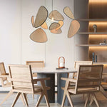 Rattan Ceiling Chandelier Pendant Light for Living Dining Bedroom