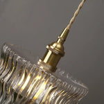 Afralia™ Glass LED Pendant Lights Bedroom Kitchen Living Room Bar Cafe Minimalist Hanging Lamp