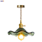 Afralia™ Brass Glass Lotus Leaf LED Pendant Lamp: Nordic Minimalism for Living, Dining, Bedroom