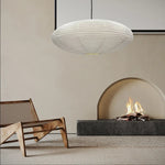 Rice Paper Ceiling Hanging Lamp Designer Pendant Light for Living Room
