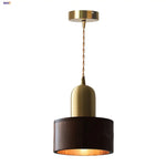 LED Wood Pendant Light Fixture | Adjustable Hanging Lamp for Home Decor