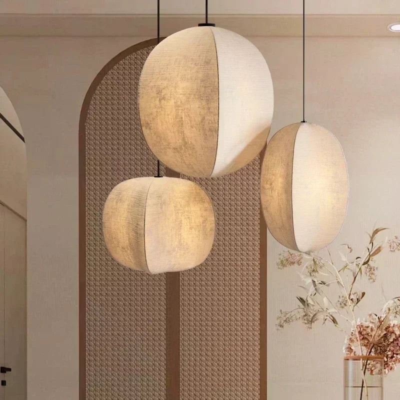 Minimalist Wabi Sabi Nordic Pendant Light for Dining Room and Bar