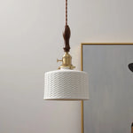 Copper LED Pendant Lamp for Home Decor, Modern Hanging Light Fixture