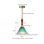 Afralia™ Nordic Glass Copper Pendant Light - LED Hanging Fixture for Bar, Loft, Bedroom, Kitchen