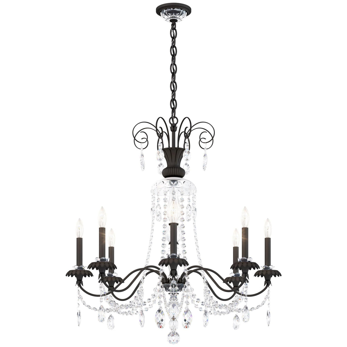 Schonbek Helenia 31 Inch 8 Light Chandelier Cp483510